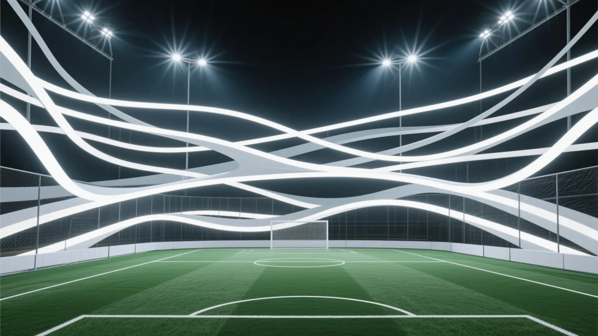 体育场灯光背景